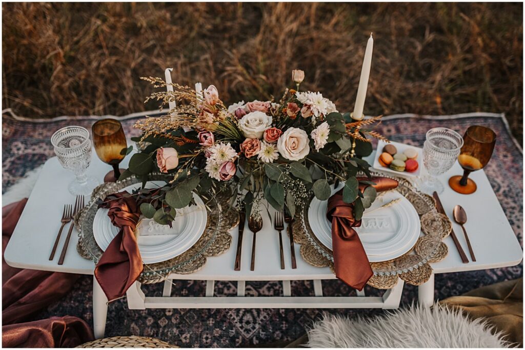 table setting, styled shoot