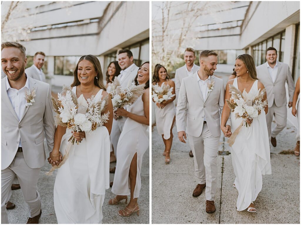 wedding party portraits